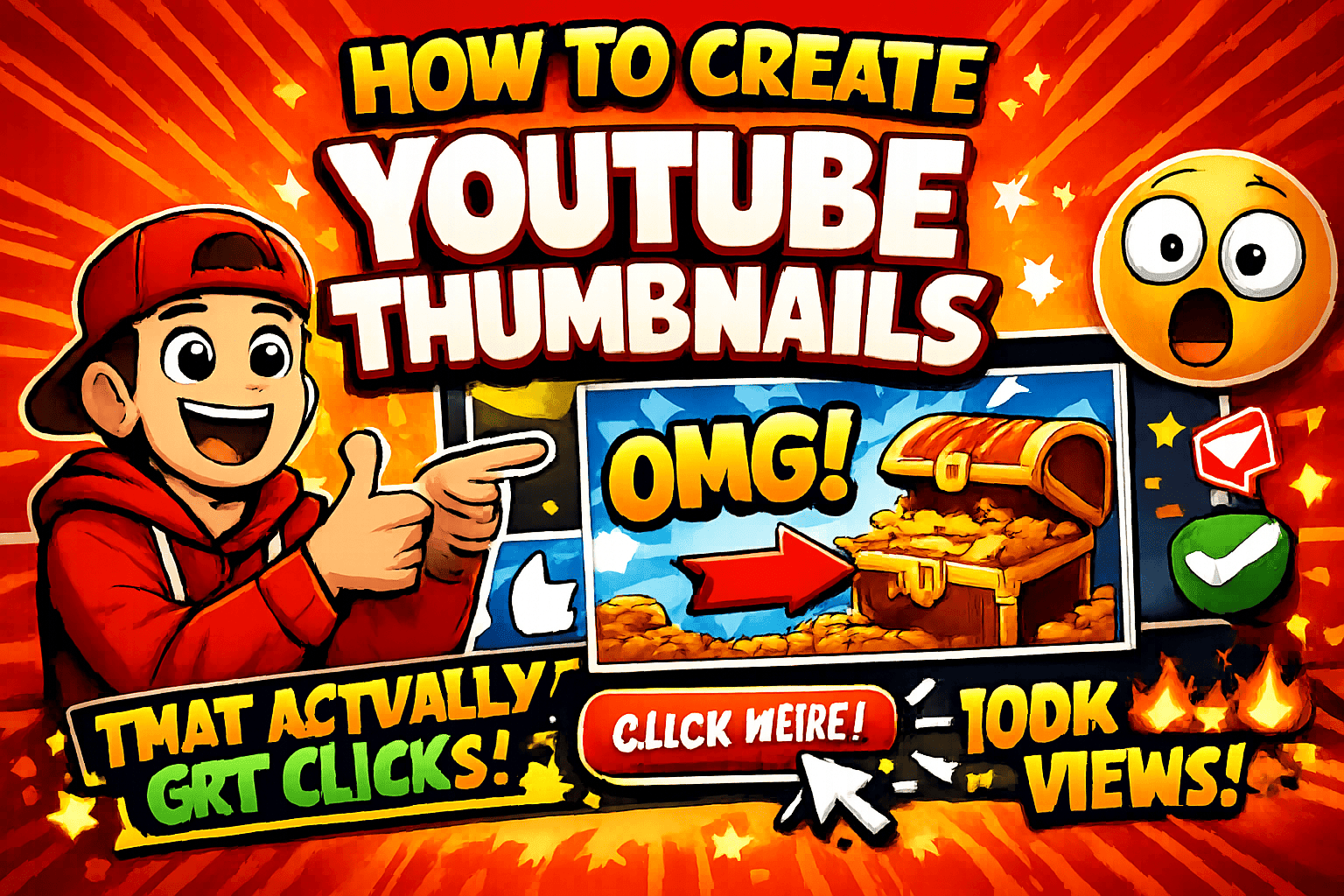 YouTube thumbnail design process showing Canva workflow and click-optimized thumbnails